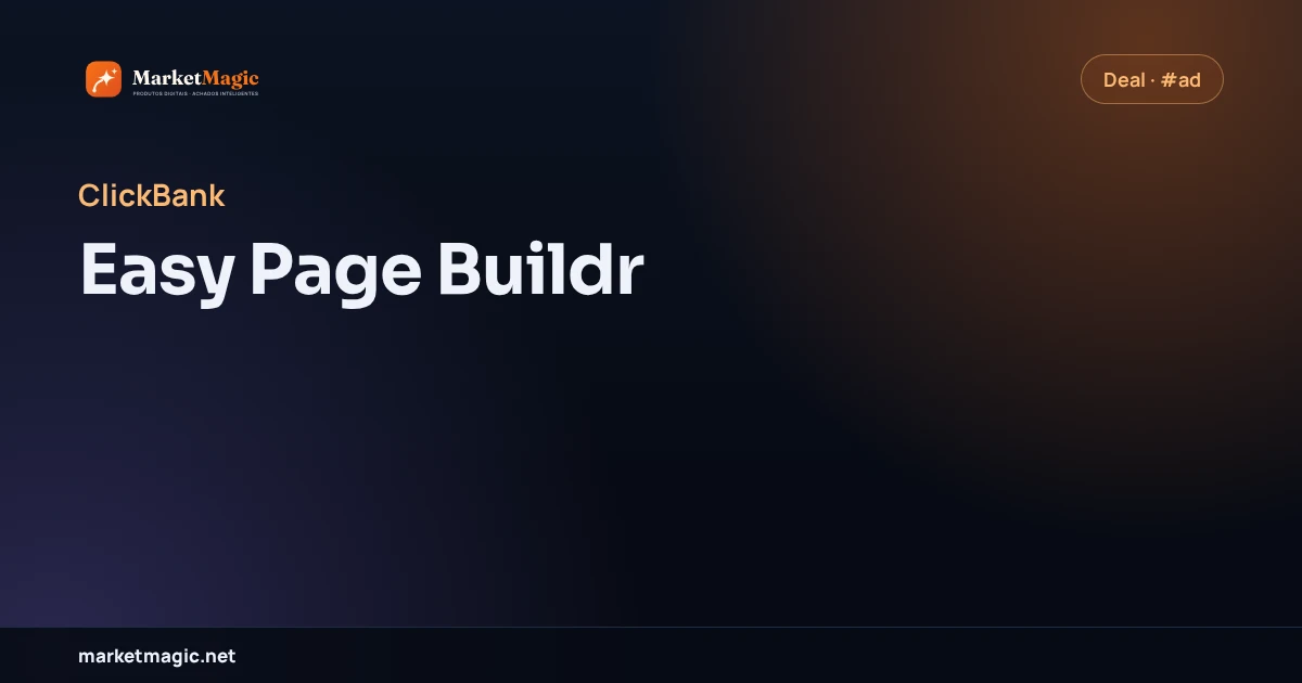 Easy Page Buildr